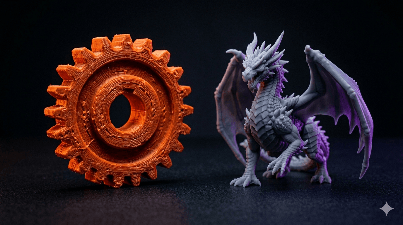 FDM vs Resina: Qual tecnologia de impressão 3D escolher para seu projeto?